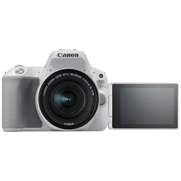 【送料無料】 キヤノン　CANON EOS Kiss X9（W）【EF-S18-55 IS STM レンズキット】（ホワイト／デジタル一眼レフカメラ）[KISSX9WH1855F4ISSTML]