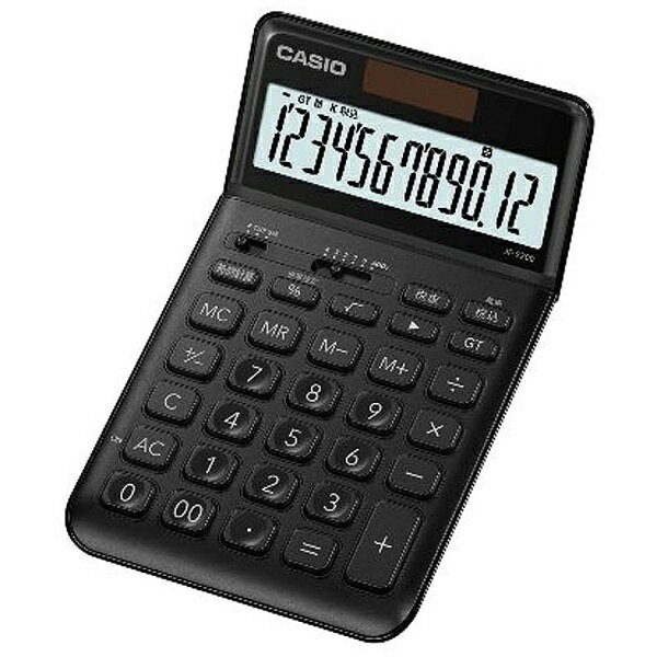 CASIO|カシオ スタイリッシュ電卓 ブラッ...の紹介画像3