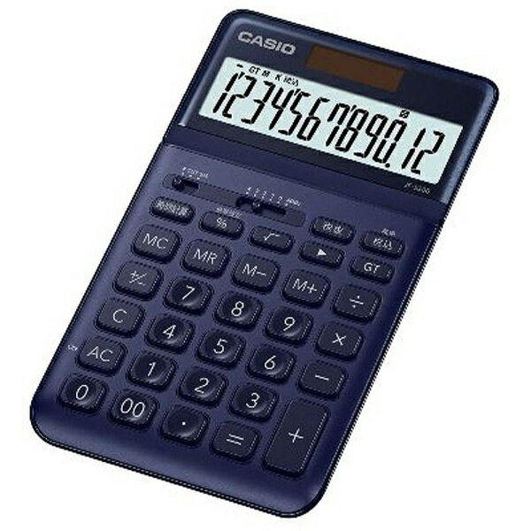 CASIO|カシオ スタイリッシュ電卓 ネイビ...の紹介画像2