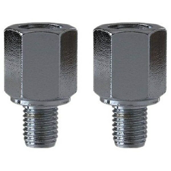 TANAX｜タナックス CM-2ネジケイHアダプター バイクミラー ナポレオン（NAPOLEON） ネジ径変換アダプタ- カラー： メッキ（正8mm→正10mm）