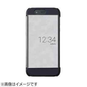 シャープ｜SHARP 【純正】 AQUOS R用 手帳型ケース Frosted Cover　ブラック　XN-K01-B