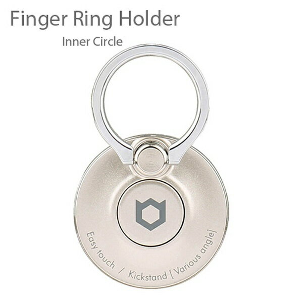 HAMEE｜ハミィ 〔スマホリング〕 iFace Finger Ring Holder インナーサークルタイプ ゴールド IFACEリングICGL