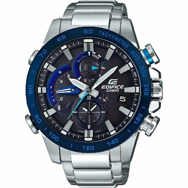 カシオ｜CASIO ［ソーラー時計］Bluetooth対応　エディフィス（EDIFICE） 「RACE LAP CHRONOGRAPH」　EQB-800DB-1AJF