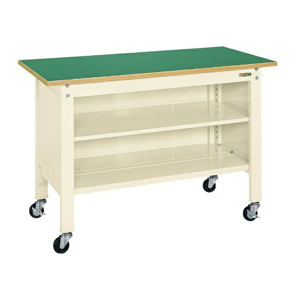 サカエ｜SAKAE 一人用作業台・軽量移動式　CPB−126TI≪配送のみ≫ 【メーカー直送・代金引換不可・時間指..