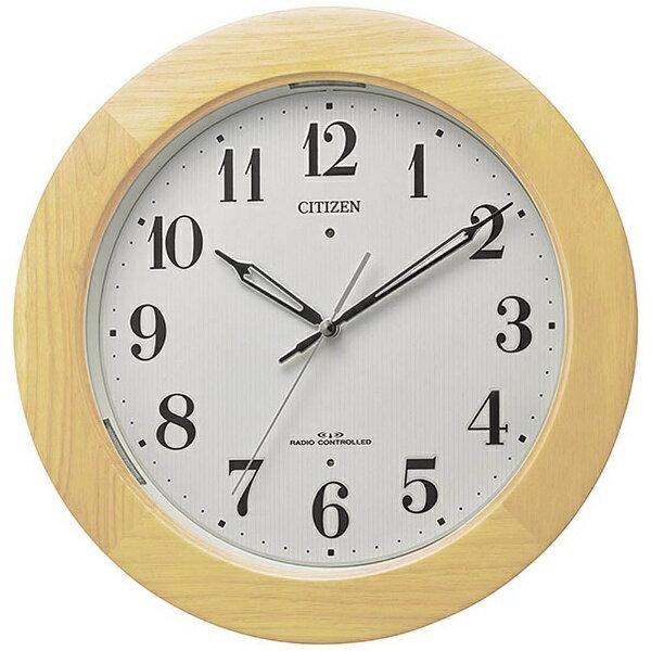 【エントリーで最大全額ポイント還元｜2/5まで】 RHYTHM｜リズム時計 掛け時計 薄茶 4MYA35-007