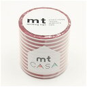 カモ井加工紙 mt CASA 50mm(ボーダー・いちご) MTCA5108