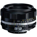 フォクトレンダー｜Voigtlander カメラレンズ 40mm F2 SLIIs CPU付きニコンAi-sマウント ブラックリム [ニコンF 単焦点レンズ][ULTRON40F2SL2Sブラックリ]