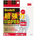 3Mジャパン|スリーエムジャパン あとからはがせる超強力両面テープ 粗面用 15mmX3m