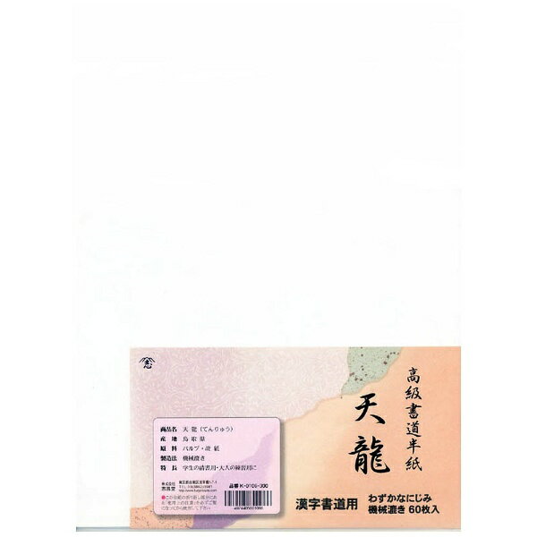 志昌堂｜Shishodo 半紙60枚 テンリュウ