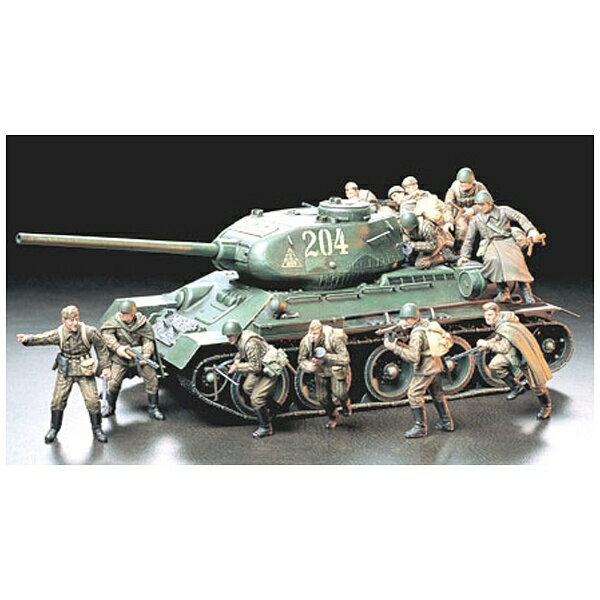 タミヤ｜TAMIYA 1/35 ミリタリーミニチュアシリーズ No．207 ソビエト歩兵 進撃セット