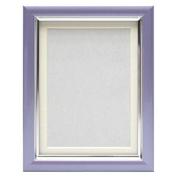 万丈｜VANJOH カラー肖像額 L判（パープル）VSC-L-GY[VSCLPU]