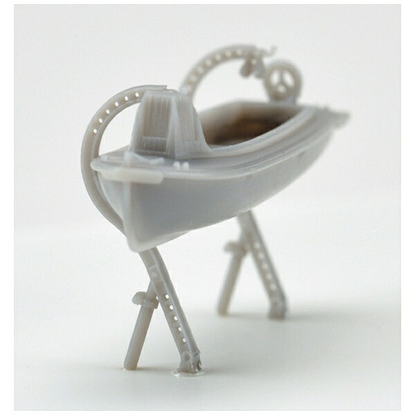 楽天ビック(ビックカメラ×楽天)のファインモールド｜FineMolds 1/350 ナノ・ドレッドシリーズ 日本海軍 ボート＆ダビットセット（駆逐艦・小艦艇用）｜アングル3
