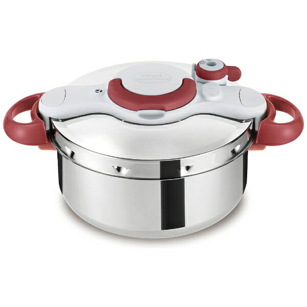 T-fal｜ティファール ≪IH対応≫ 圧力鍋 「クリプソ ミニット イージー」（4.5L）　P4620669 レッド[P4620669]【2111_cpn】