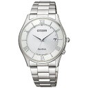 シチズン｜CITIZEN ［ソーラー電波時計］シチズンコレクション 「エコ・ドライブ電波時計」　AS1060-54A