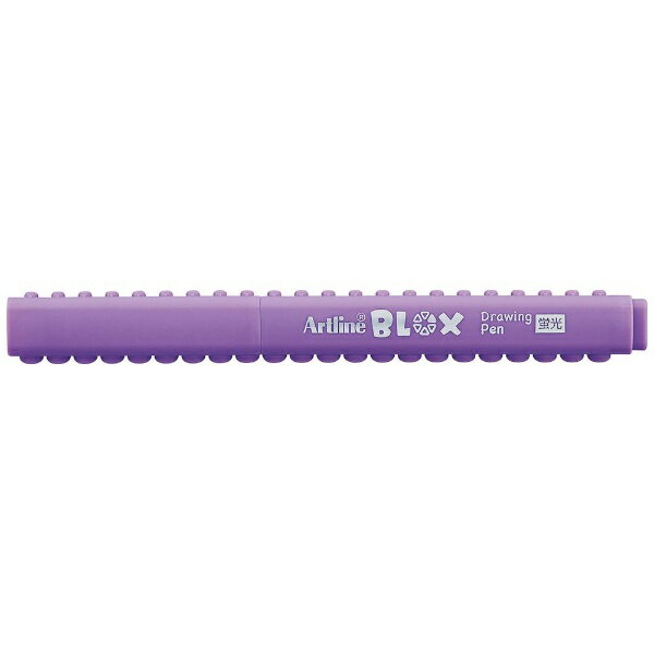 Water Felt Pens - シヤチハタ｜Shachihata BLOX(ブロックス） 水性サインペン蛍光 パープル KTX-200F-V