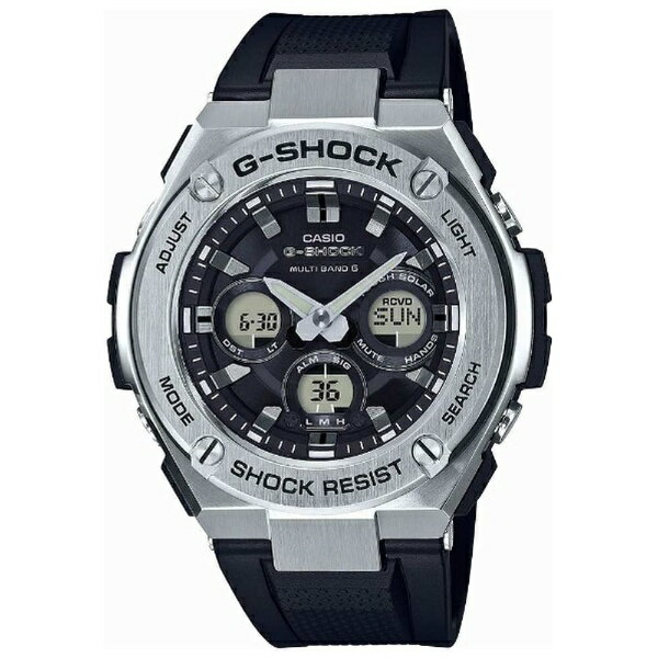 カシオ｜CASIO G-SHOCK（G-ショック） 「G-STEEL （Gスチール) MULTI BAND 6」 GST-W310-1AJF【国内正規品】 GSTW3101AJF