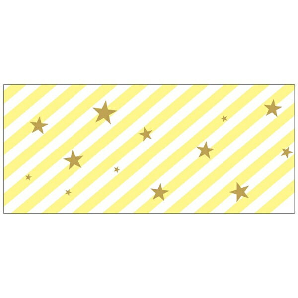 ワールドクラフト｜world craft マスキングテープ 30mm（slant star_yellow）　W02-MK-T0049