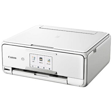 【送料無料】 キヤノン　CANON 【500円OFFクーポン配布中！ 11/9 23:59まで】PIXUSTS8130WH インクジェット複合機 PIXUS（ピクサス） ホワイト [カード／名刺〜A4]