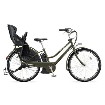 【送料無料】 ブリヂストン 26型 電動アシスト自転車 HYDEE.II(T.XHカーキ/内装3段変速) HY6C38【2018年モデル】【組立商品につき返品不可】 【代金引換配送不可】