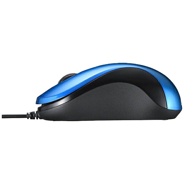 BUFFALO｜バッファロー マウス ブルー BSMBU108BL [BlueLED /有線 /3ボタン /USB]