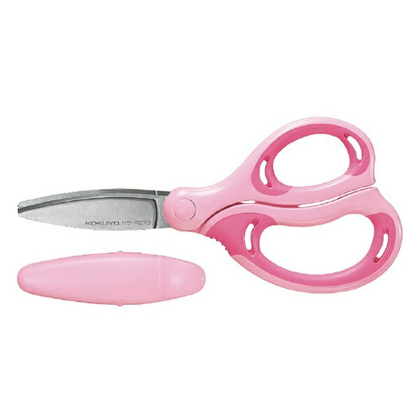 KOKUYO｜コクヨ 学習ハサミ ハサ-P270P エアロフィットサクサ・キッズ ピンクのサムネイル