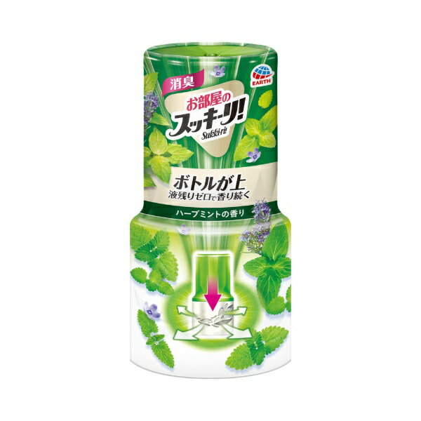 アース製薬｜Earth お部屋のスッキーリ！Sukki-ri！ ハーブミントの香り 400mL〔消臭剤・芳香剤〕【rb_pcp】