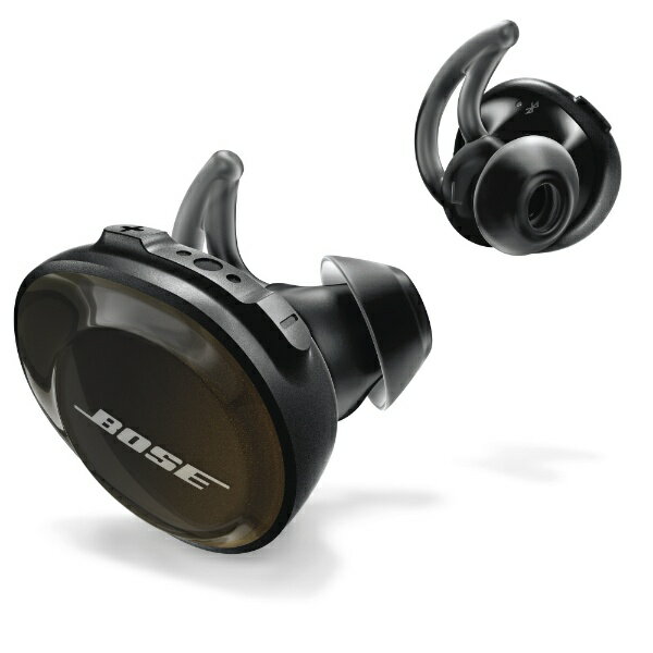 BOSE フルワイヤレスイヤホン Sound Sport Free wireless headphones ブラック SSPORTFREEBLK [マイク対応 /ワイヤレス(左右分離) /Bluetooth][ボーズ ワイヤレス イヤホン ]