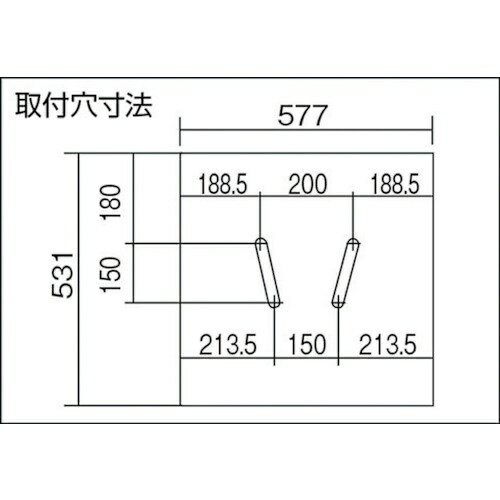 トラスコ中山｜TRUSCO NAKAYAMA TRUSCO　ボール盤台 UB-N13 【メーカー直送・代金引換不可・時間指定・返品不可】