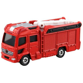 タカラトミー｜TAKARA TOMY トミカ No．119 モリタ 13mブーム付多目的消防ポンプ自動車 MVF（箱）