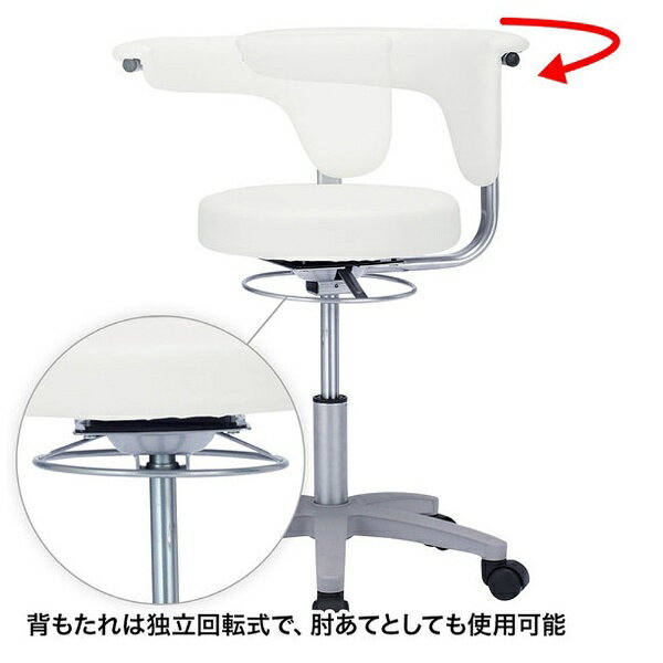 ����掠�ץ饤��SANWA SUPPLY ��ǥ���������� [W525xD525xH685��815mm] �ۥ磻�� SNC-HP3VW2[SNCHP3VW2] �ڥ᡼����ľ�����������Բġ����ֻ��ꡦ�����Բġ�