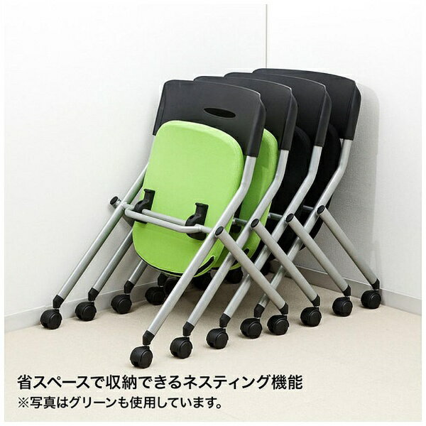 ����掠�ץ饤��SANWA SUPPLY �ߡ��ƥ��󥰥����� [W550xD560xH740mm] �֥�å� SNC-ST6BK[SNCST6BK]