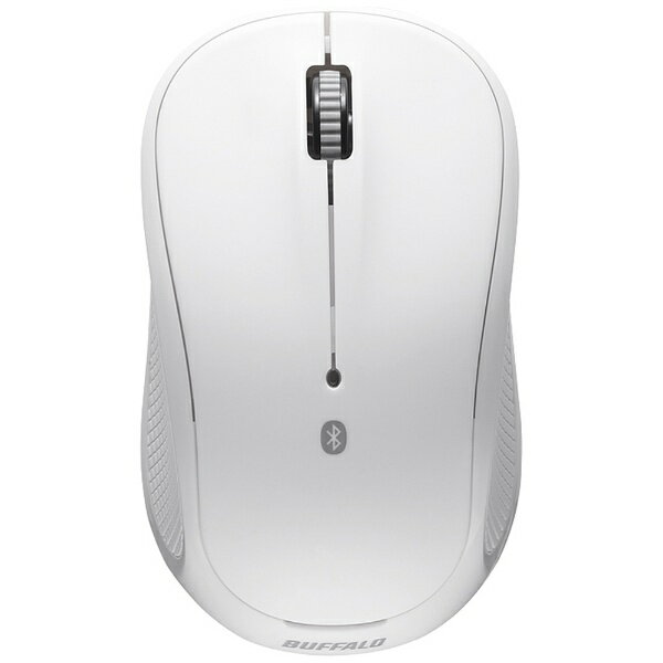 BUFFALO｜バッファロー マウス ホワイト BSMRB058WH [IR LED /無線(ワイヤレス) /3ボタン /Bluetooth]
