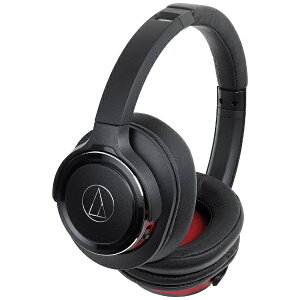 オーディオテクニカ｜audio-technica ブルートゥースヘッドホン ブラックレッド ATHWS660BTBRD [Bluetooth][ワイヤレス ヘッドホン]【rb_cpn】