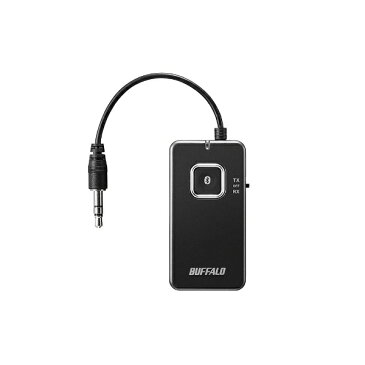 BUFFALO　バッファロー Bluetoothオーディオトランスミッター&レシーバー 低遅延対応　BSHSBTR500BK