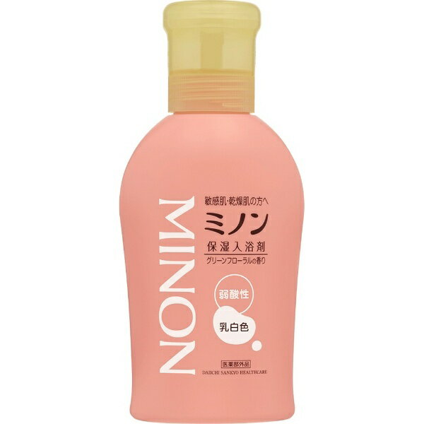 第一三共ヘルスケア｜DAIICHI SANKYO HEALTHCARE MINON（ミノン）薬用保湿入浴剤 本体 480mL