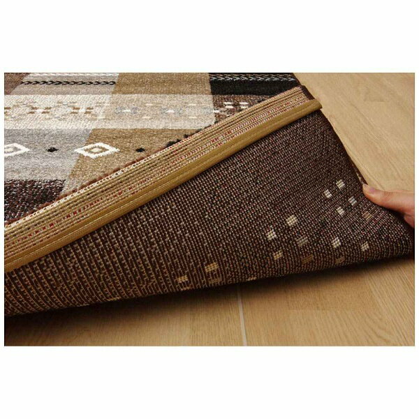 イケヒコ｜IKEHIKO ラグ フォリア(160×230cm/ベージュ)