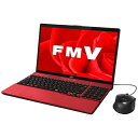 【送料無料】 富士通　FUJITSU FMVA45B3R ノートパソコン LIFEBOOK（ライフブック） ガーネットレッド [15.6型 /intel Core i3 /HDD：1TB /メモリ：4GB /2017年11月モデル][p-ksale]