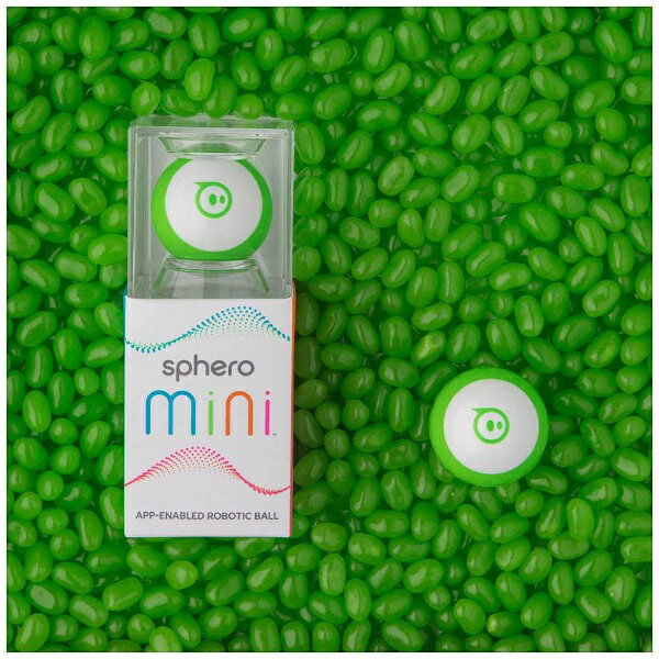 SPHERO Sphero Mini　グリーン　［M001GAS］〔スマートトイ＋プログラミング学習〕【STEM教育】[M001GAS]