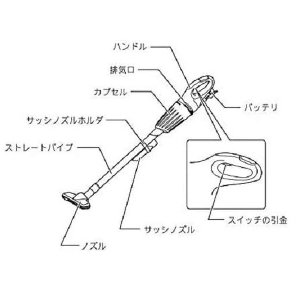 マキタ｜Makita 充電式クリーナ(バッテリ・充電器別売) CL100D-Z [紙パックレス式 ...