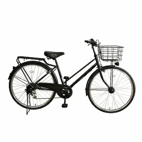 TAGlabel by amadana｜タグレーベル バイ アマダナ 自転車 citybike ツヤケシブラック ATB266 [外装6段 /26インチ]【キャンセル・返品不可】 【代金引換配送不可】