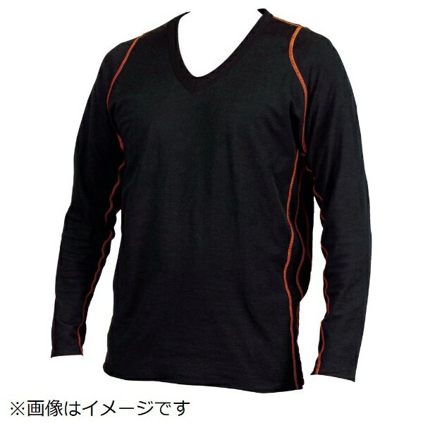トラスコ中山｜TRUSCO NAKAYAMA TRUSCO　吸湿発熱ウェア　ティーバーナー2　Vネックシャツ　2Lサイズ TSHTV-2L