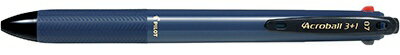 PILOT｜パイロット アクロボール 3+1 多機能ボールペン ネイビー BKHAB-50F-NV [0.7mm]