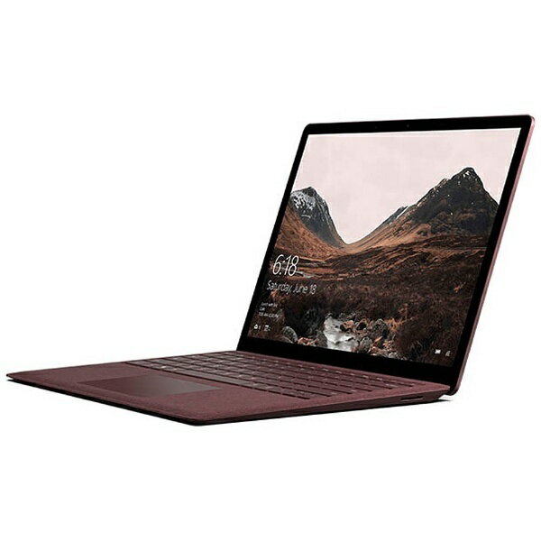 マイクロソフト｜Microsoft Surface Laptop[13.5型/SSD：256GB /メモリ：8GB /IntelCore i7/バーガンディ /2017年11月モデル]DAJ-00058 ノートパソコン サーフェス ラップトップ[DAJ00058]