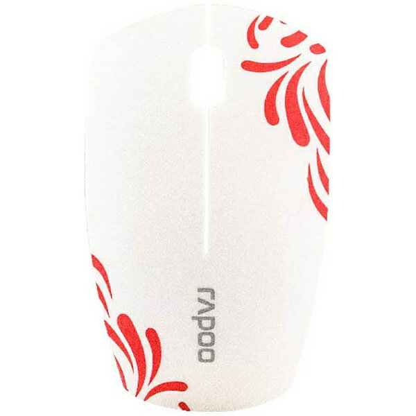 UNIQ｜ユニーク マウス Rapoo Super-mini ホワイト 3360PLUSWH [光学式 /無線(ワイヤレス) /3ボタン /USB]
