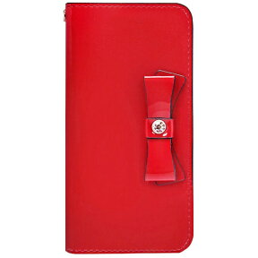 ROA｜ロア iPhone 8　手帳型レザーケース Elba Leather Case　レッド　HAN10464I7S