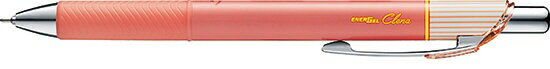ぺんてる｜Pentel ENERGEL Clena(エナージェル クレナ) ボールペン レッド(インク色：赤) BLN74L-B 0.4mm