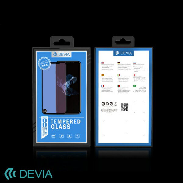 BELEX　ビーレックス iPhone X用　Van Anti-blue Ray Full Screen Tempered Glass ブラック　BXDVSP0008BK