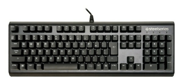 STEELSERIES 有線ゲーミングキーボード［USB・Win／Mac］　SteelSeries ApexM750JP（日本語108キー・ブラック） 64684[64684]