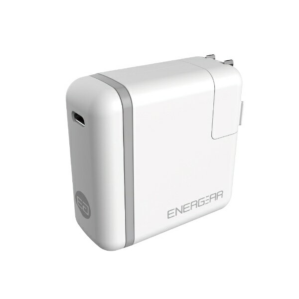 GOPPAåå AC - USBŴ USB-CUSB-C֥ ΡPC֥åб 46W [1ݡȡUSB-C /USB Power Deliveryб] Energear ۥ磻 E00460A1CWHTUS