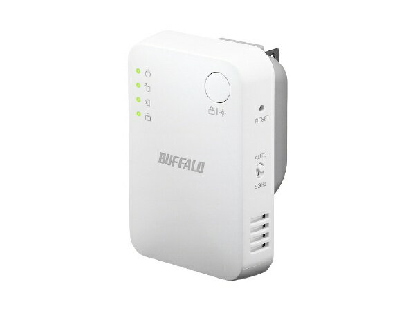 BUFFALO　バッファロー WEX-1166DHPS-W 【コンセント直挿型】無線LAN（wi-fi）中継機 ホワイト [ac/n/a/g/b][WEX1166DHPS]